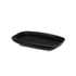Ceramic Small Plate Rectangle 6"x4" Blk Matt